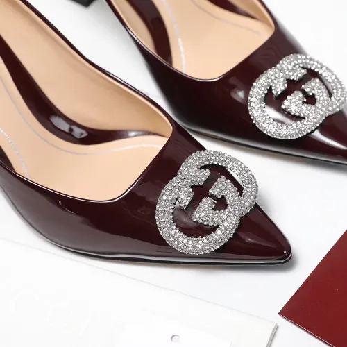 Cheap Gucci High-Heeled Shoes For Women #1401116 Replica Wholesale [$112.00 USD] [ITEM#1401116] on Replica Gucci High-Heeled Shoes