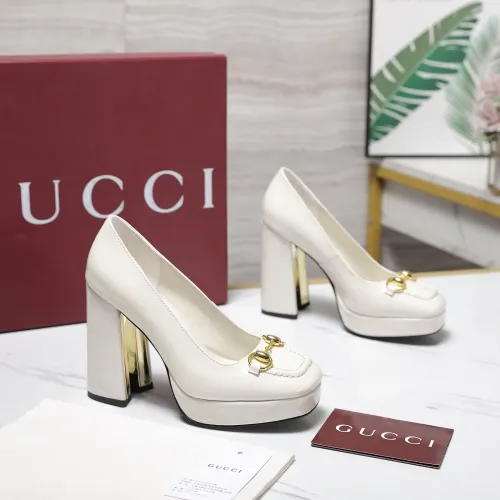 Cheap Gucci High-Heeled Shoes For Women #1401118 Replica Wholesale [$125.00 USD] [ITEM#1401118] on Replica Gucci High-Heeled Shoes