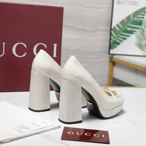 Cheap Gucci High-Heeled Shoes For Women #1401118 Replica Wholesale [$125.00 USD] [ITEM#1401118] on Replica Gucci High-Heeled Shoes