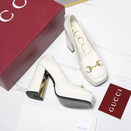 Cheap Gucci High-Heeled Shoes For Women #1401118 Replica Wholesale [$125.00 USD] [ITEM#1401118] on Replica Gucci High-Heeled Shoes