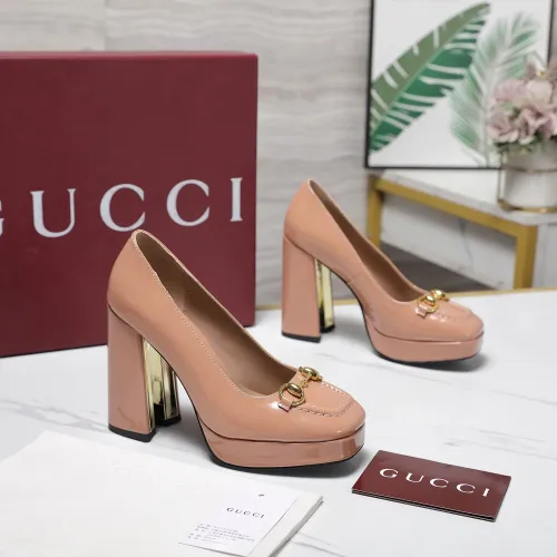 Cheap Gucci High-Heeled Shoes For Women #1401119 Replica Wholesale [$125.00 USD] [ITEM#1401119] on Replica Gucci High-Heeled Shoes