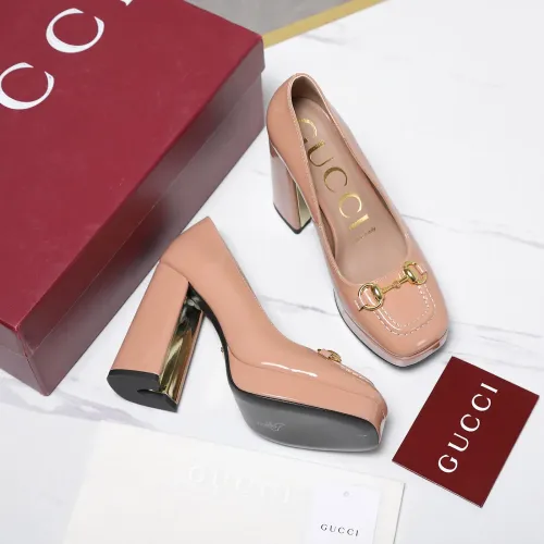 Cheap Gucci High-Heeled Shoes For Women #1401119 Replica Wholesale [$125.00 USD] [ITEM#1401119] on Replica Gucci High-Heeled Shoes