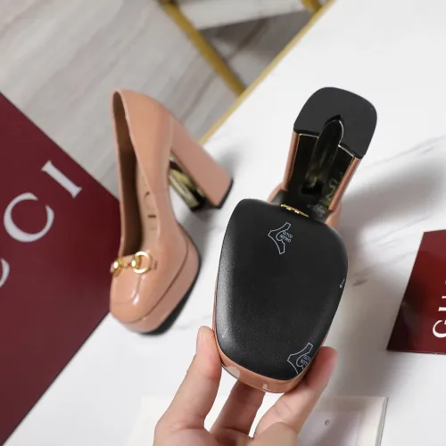 Cheap Gucci High-Heeled Shoes For Women #1401119 Replica Wholesale [$125.00 USD] [ITEM#1401119] on Replica Gucci High-Heeled Shoes