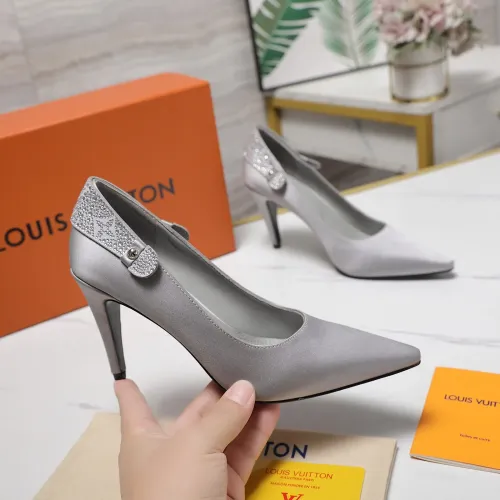 Cheap Louis Vuitton High-Heeled Shoes For Women #1401121 Replica Wholesale [$122.00 USD] [ITEM#1401121] on Replica Louis Vuitton High-Heeled Shoes