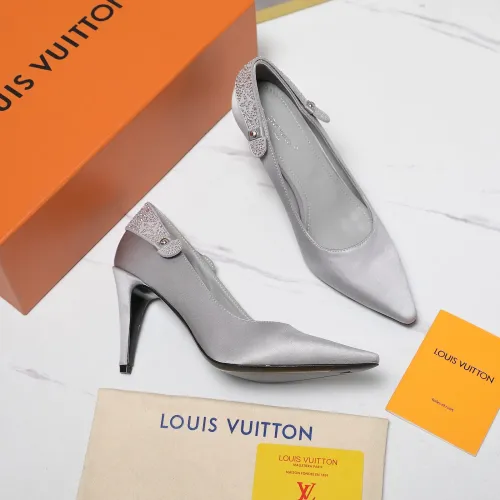 Cheap Louis Vuitton High-Heeled Shoes For Women #1401121 Replica Wholesale [$122.00 USD] [ITEM#1401121] on Replica Louis Vuitton High-Heeled Shoes