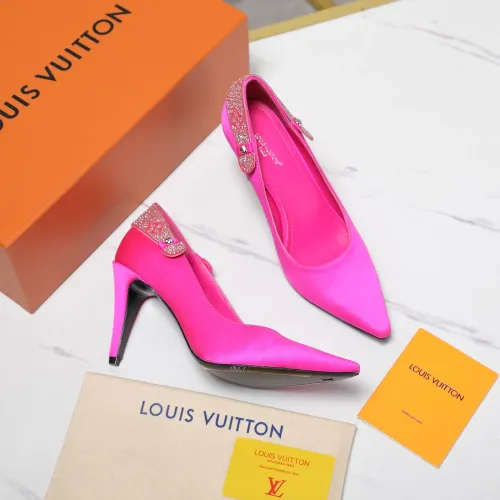 Cheap Louis Vuitton High-Heeled Shoes For Women #1401122 Replica Wholesale [$122.00 USD] [ITEM#1401122] on Replica Louis Vuitton High-Heeled Shoes
