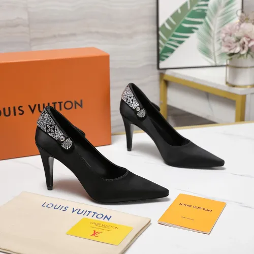 Cheap Louis Vuitton High-Heeled Shoes For Women #1401123 Replica Wholesale [$122.00 USD] [ITEM#1401123] on Replica Louis Vuitton High-Heeled Shoes