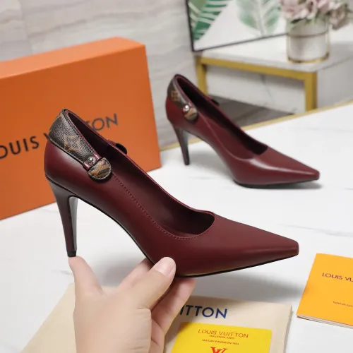 Cheap Louis Vuitton High-Heeled Shoes For Women #1401125 Replica Wholesale [$122.00 USD] [ITEM#1401125] on Replica Louis Vuitton High-Heeled Shoes