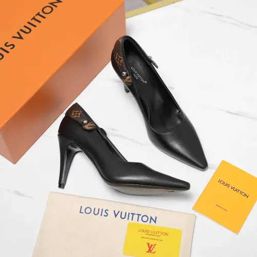 Cheap Louis Vuitton High-Heeled Shoes For Women #1401126 Replica Wholesale [$122.00 USD] [ITEM#1401126] on Replica Louis Vuitton High-Heeled Shoes