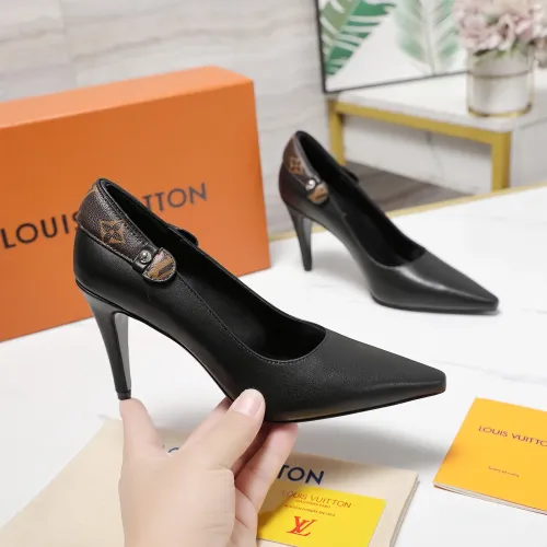 Cheap Louis Vuitton High-Heeled Shoes For Women #1401126 Replica Wholesale [$122.00 USD] [ITEM#1401126] on Replica Louis Vuitton High-Heeled Shoes