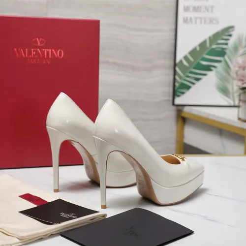 Cheap Valentino High-Heeled Shoes For Women #1401127 Replica Wholesale [$125.00 USD] [ITEM#1401127] on Replica Valentino High-Heeled Shoes