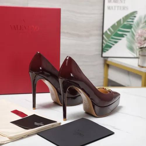 Cheap Valentino High-Heeled Shoes For Women #1401129 Replica Wholesale [$125.00 USD] [ITEM#1401129] on Replica Valentino High-Heeled Shoes