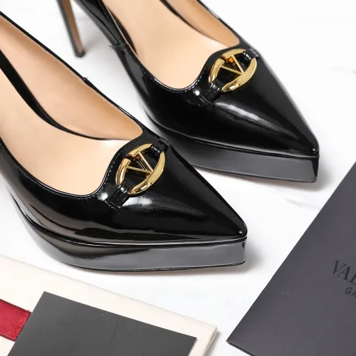 Cheap Valentino High-Heeled Shoes For Women #1401130 Replica Wholesale [$125.00 USD] [ITEM#1401130] on Replica Valentino High-Heeled Shoes