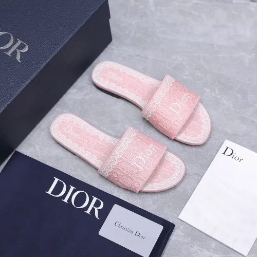 Cheap Christian Dior Slippers For Women #1401135 Replica Wholesale [$92.00 USD] [ITEM#1401135] on Replica Christian Dior Slippers