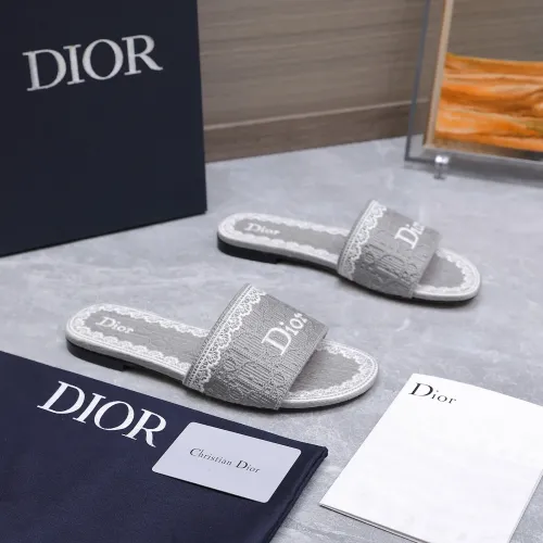 Cheap Christian Dior Slippers For Women #1401136 Replica Wholesale [$92.00 USD] [ITEM#1401136] on Replica Christian Dior Slippers