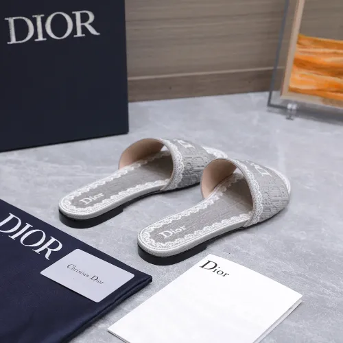 Cheap Christian Dior Slippers For Women #1401136 Replica Wholesale [$92.00 USD] [ITEM#1401136] on Replica Christian Dior Slippers