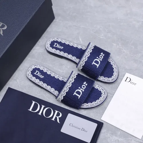 Cheap Christian Dior Slippers For Women #1401140 Replica Wholesale [$92.00 USD] [ITEM#1401140] on Replica Christian Dior Slippers