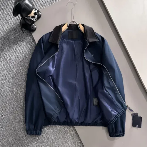 Cheap Prada Tracksuits Long Sleeved For Men #1401142 Replica Wholesale [$125.00 USD] [ITEM#1401142] on Replica Prada Tracksuits