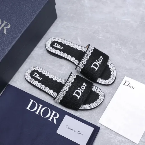 Cheap Christian Dior Slippers For Women #1401143 Replica Wholesale [$92.00 USD] [ITEM#1401143] on Replica Christian Dior Slippers
