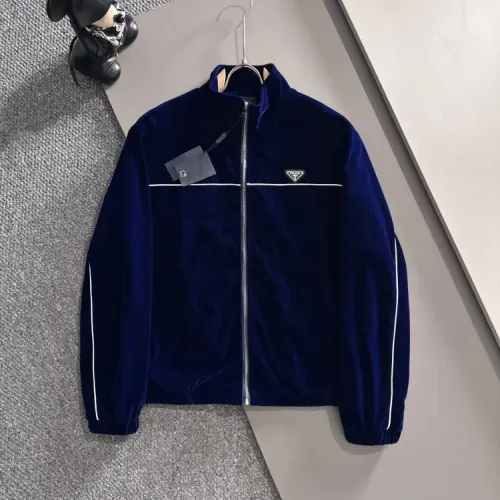 Cheap Prada Tracksuits Long Sleeved For Men #1401144 Replica Wholesale [$125.00 USD] [ITEM#1401144] on Replica Prada Tracksuits