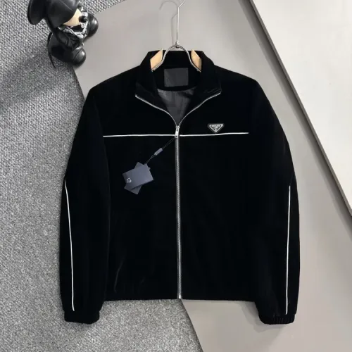 Cheap Prada Tracksuits Long Sleeved For Men #1401145 Replica Wholesale [$125.00 USD] [ITEM#1401145] on Replica Prada Tracksuits