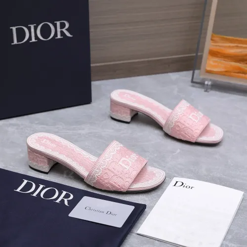 Cheap Christian Dior Slippers For Women #1401147 Replica Wholesale [$92.00 USD] [ITEM#1401147] on Replica Christian Dior Slippers