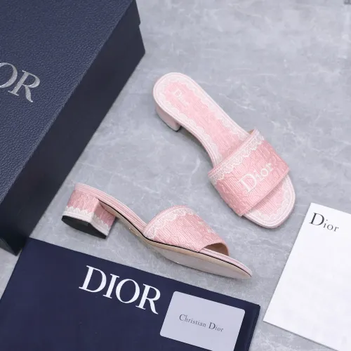 Cheap Christian Dior Slippers For Women #1401147 Replica Wholesale [$92.00 USD] [ITEM#1401147] on Replica Christian Dior Slippers