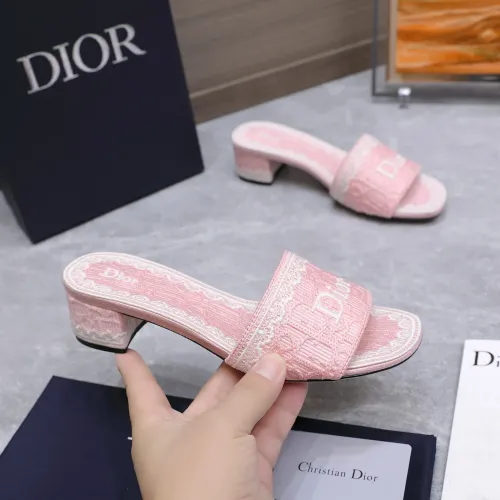 Cheap Christian Dior Slippers For Women #1401147 Replica Wholesale [$92.00 USD] [ITEM#1401147] on Replica Christian Dior Slippers