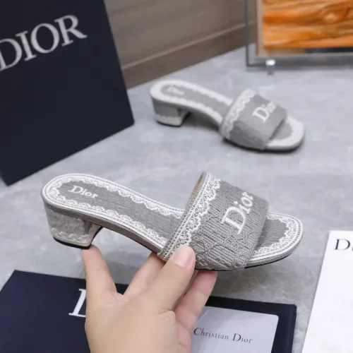 Cheap Christian Dior Slippers For Women #1401148 Replica Wholesale [$92.00 USD] [ITEM#1401148] on Replica Christian Dior Slippers