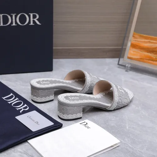 Cheap Christian Dior Slippers For Women #1401148 Replica Wholesale [$92.00 USD] [ITEM#1401148] on Replica Christian Dior Slippers