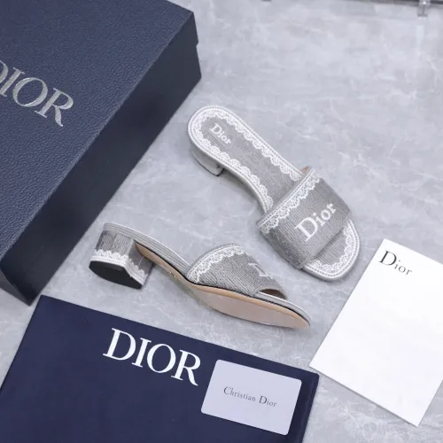 Cheap Christian Dior Slippers For Women #1401148 Replica Wholesale [$92.00 USD] [ITEM#1401148] on Replica Christian Dior Slippers
