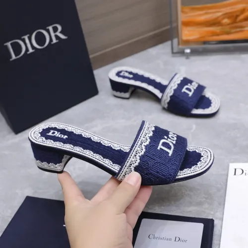 Cheap Christian Dior Slippers For Women #1401149 Replica Wholesale [$92.00 USD] [ITEM#1401149] on Replica Christian Dior Slippers