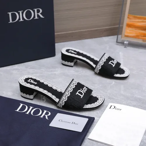 Cheap Christian Dior Slippers For Women #1401150 Replica Wholesale [$92.00 USD] [ITEM#1401150] on Replica Christian Dior Slippers