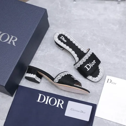 Cheap Christian Dior Slippers For Women #1401150 Replica Wholesale [$92.00 USD] [ITEM#1401150] on Replica Christian Dior Slippers