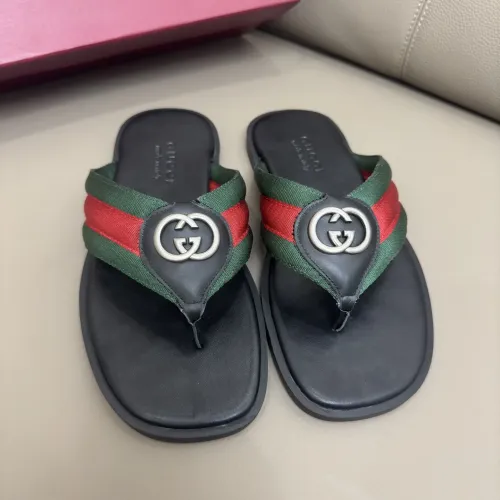 Cheap Gucci Slippers For Men #1401163 Replica Wholesale [$64.00 USD] [ITEM#1401163] on Replica Gucci Slippers