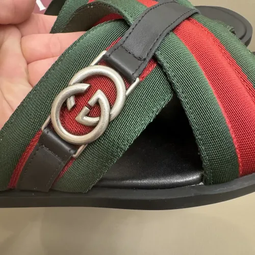 Cheap Gucci Slippers For Men #1401164 Replica Wholesale [$64.00 USD] [ITEM#1401164] on Replica Gucci Slippers