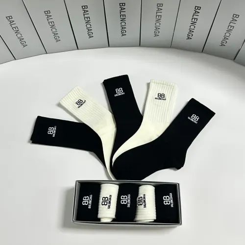 Cheap Balenciaga Socks #1401177 Replica Wholesale [$29.00 USD] [ITEM#1401177] on Replica Balenciaga Socks