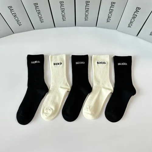 Cheap Balenciaga Socks #1401179 Replica Wholesale [$29.00 USD] [ITEM#1401179] on Replica Balenciaga Socks