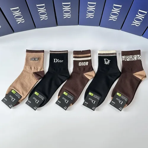 Cheap Christian Dior Socks #1401183 Replica Wholesale [$27.00 USD] [ITEM#1401183] on Replica Christian Dior Socks