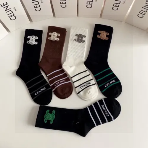 Cheap Celine Socks #1401185 Replica Wholesale [$29.00 USD] [ITEM#1401185] on Replica Celine Socks