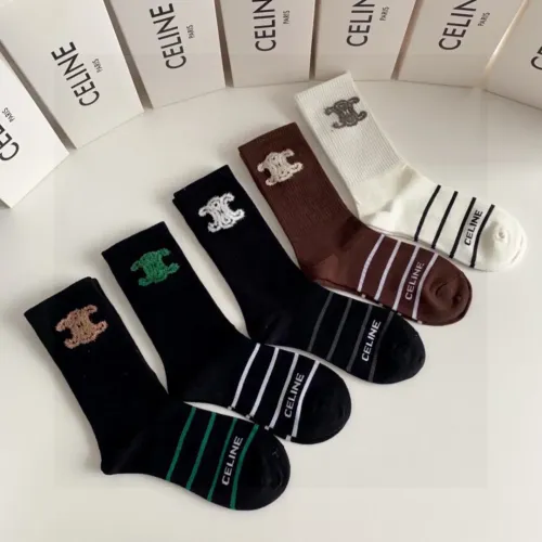 Cheap Celine Socks #1401185 Replica Wholesale [$29.00 USD] [ITEM#1401185] on Replica Celine Socks