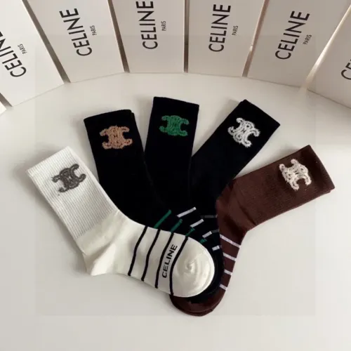 Cheap Celine Socks #1401185 Replica Wholesale [$29.00 USD] [ITEM#1401185] on Replica Celine Socks