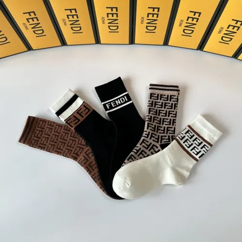 Cheap Fendi Socks #1401190 Replica Wholesale [$29.00 USD] [ITEM#1401190] on Replica Fendi Socks