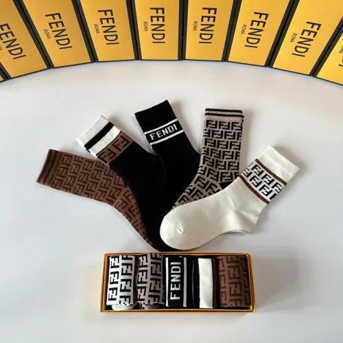 Cheap Fendi Socks #1401190 Replica Wholesale [$29.00 USD] [ITEM#1401190] on Replica Fendi Socks