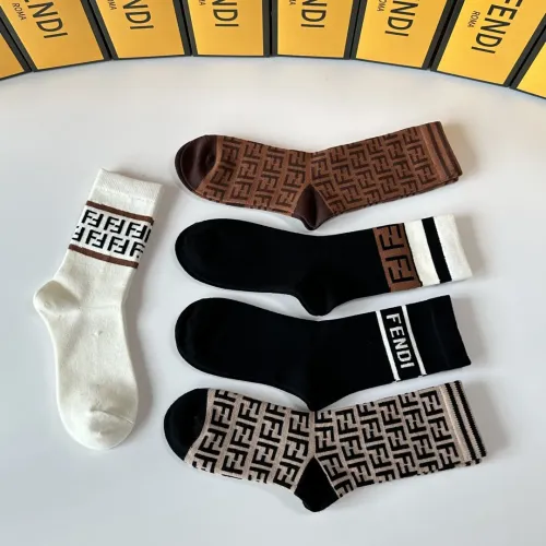 Cheap Fendi Socks #1401190 Replica Wholesale [$29.00 USD] [ITEM#1401190] on Replica Fendi Socks