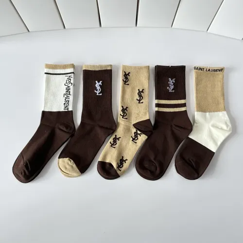 Cheap Yves Saint Laurent YSL Socks #1401213 Replica Wholesale [$29.00 USD] [ITEM#1401213] on Replica Yves Saint Laurent YSL Socks