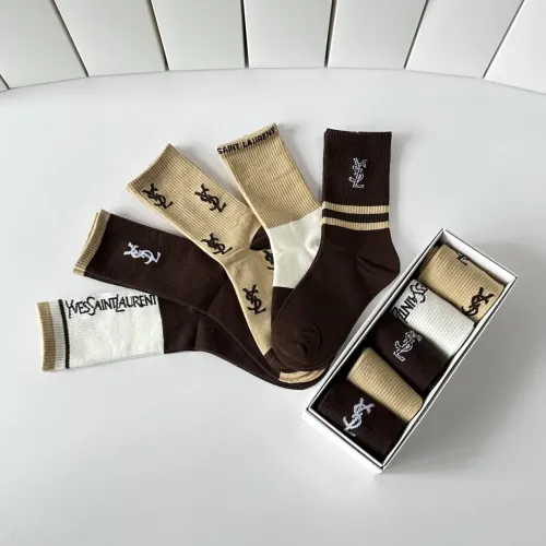 Cheap Yves Saint Laurent YSL Socks #1401213 Replica Wholesale [$29.00 USD] [ITEM#1401213] on Replica Yves Saint Laurent YSL Socks
