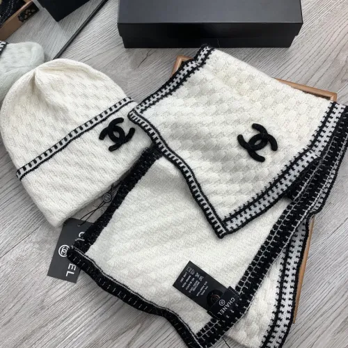 Cheap Chanel Hat and Scarf Set #1401270 Replica Wholesale [$52.00 USD] [ITEM#1401270] on Replica Chanel Hat and Scarf and Glove Set