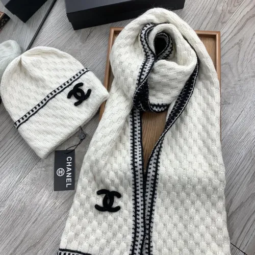 Cheap Chanel Hat and Scarf Set #1401270 Replica Wholesale [$52.00 USD] [ITEM#1401270] on Replica Chanel Hat and Scarf and Glove Set