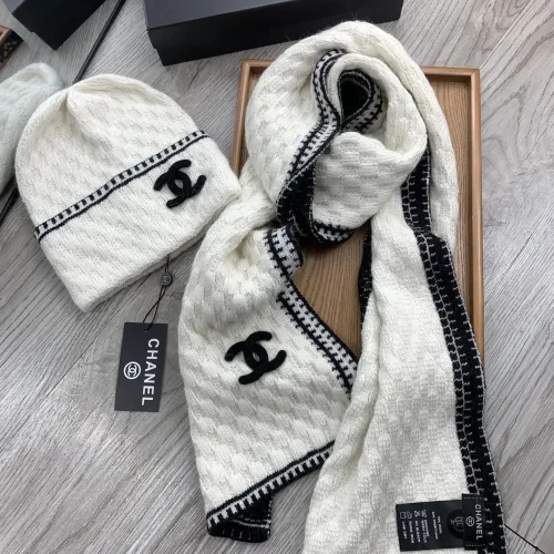 Cheap Chanel Hat and Scarf Set #1401270 Replica Wholesale [$52.00 USD] [ITEM#1401270] on Replica Chanel Hat and Scarf and Glove Set